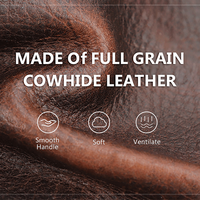 Pochette pour ordinateur portable en cuir véritable personnalisée de 14.2 pouces pour hommes avec dragonne détachable sac mince moderne décontracté simple pour tablette pour hommes