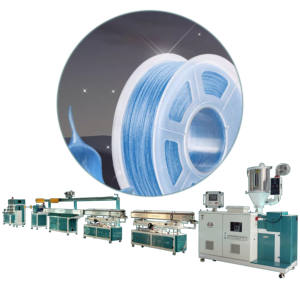 <span class=keywords><strong>Filament</strong></span> plastique <span class=keywords><strong>3D</strong></span> personnalisé par le fabricant d'origine, <span class=keywords><strong>bobine</strong></span> de 3 kg, 2,85-3 mm, machine de fabrication AFE45 - Product Image 1