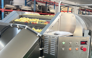 Ligne de production de maïs soufflé au caramel à air chaud <span class=keywords><strong>Machine</strong></span> à éclater industrielle à vendre - Product Image 3