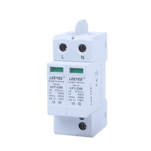 Ac <span class=keywords><strong>spd</strong></span> 2p 40kA 275v שמש מגן מתח מכשיר הגנה מפני ברקים - Product Image 1
