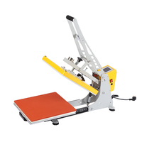 Presse à chaud semi-automatique AYF 38*38 220/110V 1400W/1800W, nouvelle machine pour personnalisation numérique de t-shirts et vêtements