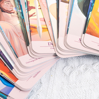 Usine chinoise, cartes de tarot personnalisées de haute qualité avec emballage en boîte, service OEM et ODM respectueux de l'environnement disponible