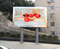 Écran LED extérieur P5, panneau d'affichage numérique, panneau d'affichage sur poteau, 5 mm Epistar SMD2727, IP65, animation, magasin de détail