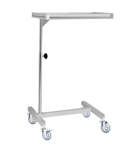SL-L03 Hospital Stainless Steel Adjustable Height Mechanical Surgical Mayo Table