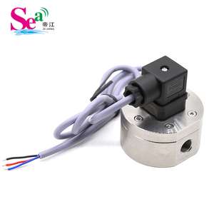 Débitmètre de carburant diesel de haute précision 1% Type à engrenages ovales 1-10L/min Dijiang ZJ-HSM en acier inoxydable G1/4'' Capteur de débit de liquide - Product Image 6