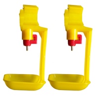 Nuevo Bebedero Automático para Pollos ON-6 de 360 Grados, Plástico Resistente, Tubo de 25 mm, Uso en Granjas, Garantía de 3 Meses