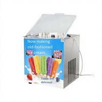 2-pack roestvrijstalen ijslollymachine, enkelvoudige productie van fruit-ijslollies, kan 40 stuks produceren