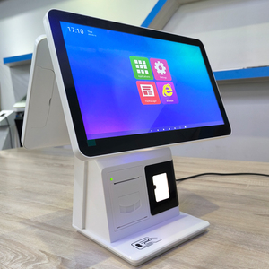 15.6 inch Android Máy POS Màn hình kép với ID scanner 2D máy ảnh máy quét - Product Image 1