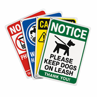 Panneau de signalisation de sécurité professionnel en aluminium, personnalisé, résistant aux intempéries, pour extérieur, plaque d'avertissement durable, signalisation de sécurité pour propriété