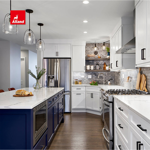 Allandcabinet phong cách đương đại hạt gỗ thiết kế khác nhau tùy chỉnh tủ bếp - Product Image 6