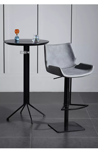 2025 <span class=keywords><strong>tabouret</strong></span> <span class=keywords><strong>de</strong></span> <span class=keywords><strong>bar</strong></span> commercial <span class=keywords><strong>de</strong></span> style moderne en cuir PU noir rembourré avec fonction réglable pour meubles <span class=keywords><strong>de</strong></span> boîte <span class=keywords><strong>de</strong></span> nuit - Product Image 3