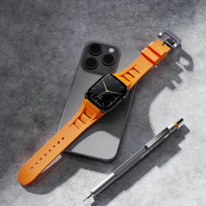 <span class=keywords><strong>Bracelet</strong></span> en silicone Fluorubber liquide pour <span class=keywords><strong>Apple</strong></span> <span class=keywords><strong>Watch</strong></span>, Ultra 2, 49mm, 45mm, 44mm, 42mm, Kit de modification pour I <span class=keywords><strong>Watch</strong></span> 9, 8, 7, 6 - Product Image 1
