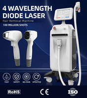 Machine professionnelle d'épilation au laser à diode 1000W avec écran tactile, poignée, taille de spot 12*20mm, refroidissement par air/eau, usage commercial et domestique