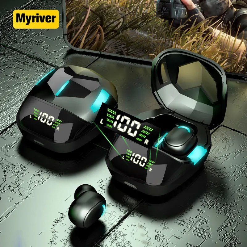 Myriver Mini In Ear Blue Tooth Stereo Hoofdtelefoon Oorkussens Voor Gaming Headset Oortelefoon Voor Kids