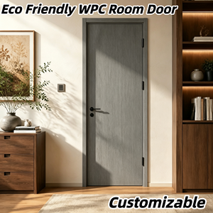 Puerta de baño impermeable de WPC resistente a la humedad para <span class=keywords><strong>apartamentos</strong></span> de playa en Tailandia - Product Image 1