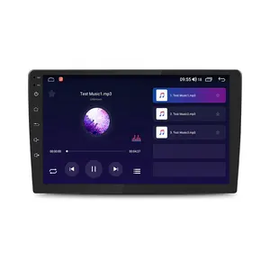 8 core android 11 2 + 32g navegação de carro, para 10 polegadas universal 2 din com ips 2.5d touch screen vídeo do carro