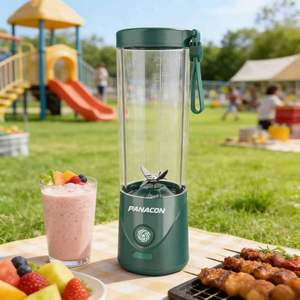 Shaker électrique pour protéines 550 ml avec gobelet pour poudre, mini-blender, machine à protéines à piles, mixeur pour fruits, gobelet mixeur - Product Image 5