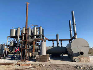 เครื่องกลั่นโรงกลั่นน้ำมันหนักน้ำมันดีเซลน้ำมันปิโตรเลียมชนิดต่อเนื่อง<span class=keywords><strong>แบบ</strong></span>อัตโนมัติที่ใช้น้ำมันเครื่องสีดำ - Product Image 5