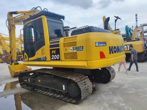 รถขุดโคมัตสึ PC200 มือสอง 20 ตัน ปี 2022 ราคาถูก ประสิทธิภาพดี ผ่านการทดสอบและตรวจสอบ ความจุบุ้งกี๋ 1.6 ลูกบาศก์เมตร มอเตอร์แบริ่ง - Product Image 2