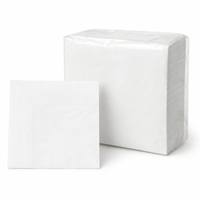 Serviettes en papier jetables ZAWADA, 2 plis, en pâte de bois vierge, 24x24, en boîte (4 plis), emballage en sac, pour cocktails, mariages et fêtes