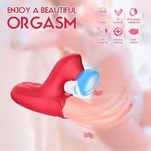 Vibrateur lécheur et suceur de langue pour femmes, stimulateur clitoridien, autres jouets sexuels, vibromasseur sexuel - Product Image 2