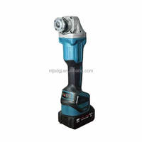 Meuleuse d'angle électrique sans balais rechargeable industrielle 220V 900W 125mm 230mm Disque de meulage 9000 tr/min Polissage Coupe Batterie