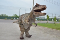 Simulation Animatronique Dinosaures Réalistes de 6M pour Parc d'Aventures Extérieur et Intérieur, Manège en Métal pour Centre Commercial