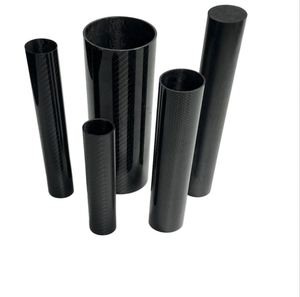 Tube rond en fibre de carbone SY 3K - Épaisseur 5 mm - De -50 à 150°C - Multi-tailles personnalisables pour drones et usage industriel - Product Image 3