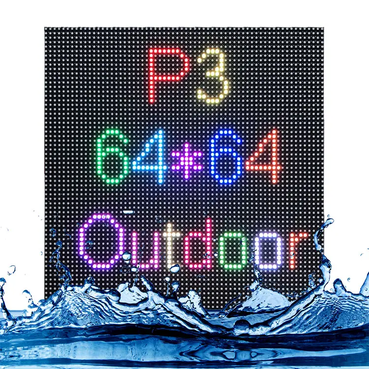 P3 mm Outdoor Road Led Display P3 1x5m Led Screen Outdoor Led Wall P3 Outdoor Led Advertising 3 In 1 RGB Led Panel