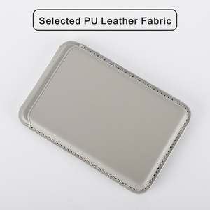 Soporte de PU de color personalizado de alta calidad, los últimos portatarjetas de visita de oficina, Uso de bloqueo azul para tarjetas de crédito - Product Image 6