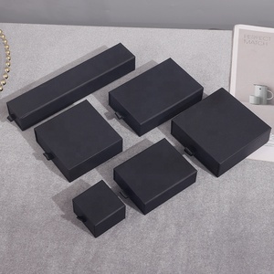 Bán Buôn Đầy Màu Sắc Vòng Cổ Vòng Đeo Tay Độc Đáo Ngăn Kéo Đồ Trang Sức Bao Bì Hộp Giấy Với Miếng Bọt Biển - Product Image 1