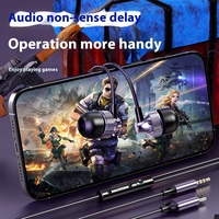 Deep Bass S03 Stereo Earphone Universal Berkabel Nyaman untuk Gaming dengan Kontrol Tombol dan Mikrofon untuk PC dan Ponsel.