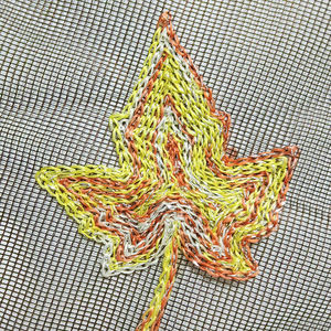 דלת מסך קישוטי קיץ מודרני דלת מסך פוליאסטר רקום, תבניות מגוון דלתות מגנטיות - Product Image 3