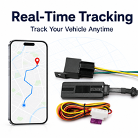 Pelacak GPS Mobil 2G GSM Perangkat Pelacak Kendaraan dengan Lokasi Real Time, Deteksi ACC, dan Alarm Anti Maling