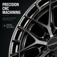 Velg Off-road Penumpang Bahan Aluminium Alloy Kustom untuk Mercedes C8 BMW SF90 5x120 Deep Concave 16-26 Inch