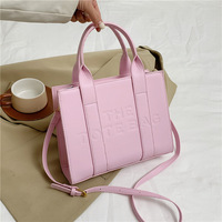 Tas Selempang Wanita Warna Solid Logo Custom Bahan PU Tahan Air dengan Ritsleting, Tas Bahu untuk Aktivitas Sehari-hari, Perjalanan Santai, dan Liburan