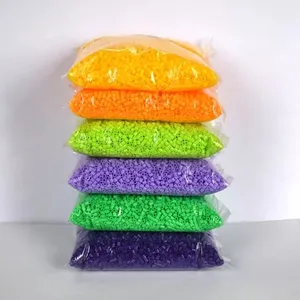 57 צבע פלסטיק perler חרוזים בתפזורת diy perler צעצוע סיטונאי 5mm שאינו רעיל hama חרוזים לילדים