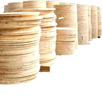 Carretel de cabo de madeira secado, grande tambor de madeira carretel de cabo