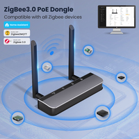 Gateway Coordinador de Hogar Inteligente Zigbee 3.0 OEM, Alimentación PoE/Tipo-C, Conexión Ethernet/WiFi/USB, Compatible con Programación de Firmware por Web