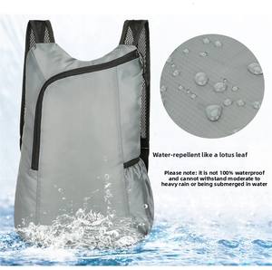 Mochila Ligera y Plegable MKW2115, Mochila Deportiva para Senderismo, Resistente al Agua, Mochila Plegable para Viajes - Product Image 4