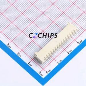 BX-HY2.0-15PWT Wire-to-Board Pin Header SMD,P=2mm,Horizontal Mount Connector 1x15P 2mm Horizontal Mount HY - Product Image 2