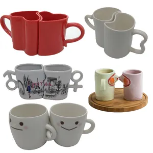 Mr and Mrs Couple ceramic Coffee mugs, Custom accept