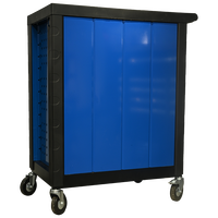 Armoire de rangement d'outils roulante moderne imperméable à grande capacité à 6 tiroirs, en matériau SPCC robuste, pour garage et atelier