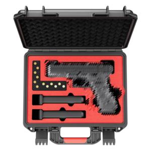 Kinghardcase Étuis rigides étanches pour armes à feu, étuis de présentation pour armes à feu, étuis pour armes à feu, antichoc, plusieurs étuis personnalisés pour armes à feu - Product Image 1