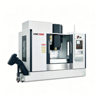 Centre d'usinage vertical automatique VMC1160, broche BT40/BT50, conception robuste et lourde, haute précision, grande table, broche puissante