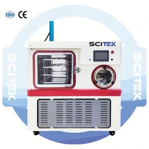Secador de congelación piloto de alta calidad SCITEK-55 ~ 60 Secador de congelación al vacío con monitoreo en tiempo real - Product Image 5