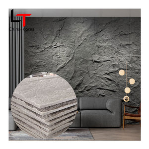 Panneaux muraux insonorisés 3D en pierre artificielle PU légers et durables pour la décoration de la <span class=keywords><strong>maison</strong></span> - Product Image 1