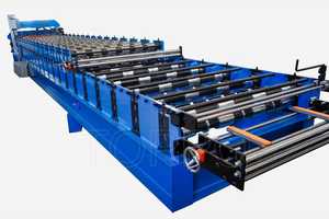 Dây chuyền sản xuất tấm lợp hai trong một giá rẻ cho ibr và hồ sơ ngói tráng men | Máy cán hai lớp - Product Image 2