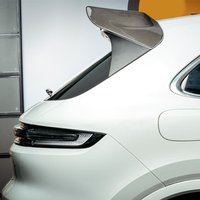 Spoiler Posteriore in Vera Fibra di Carbonio per Cayenne 9Y0 9YA 2018-2024, Ala Decorativa per Bagagliaio, Kit Carrozzeria