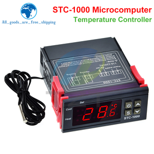 TZT STC-1000 LED termostato digitale per incubatore termoregolatore termoregolatore relè di riscaldamento raffreddamento 12V 24V 220V - Product Image 3